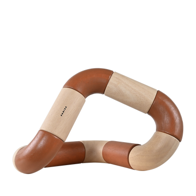 Loop Bookend in Wood