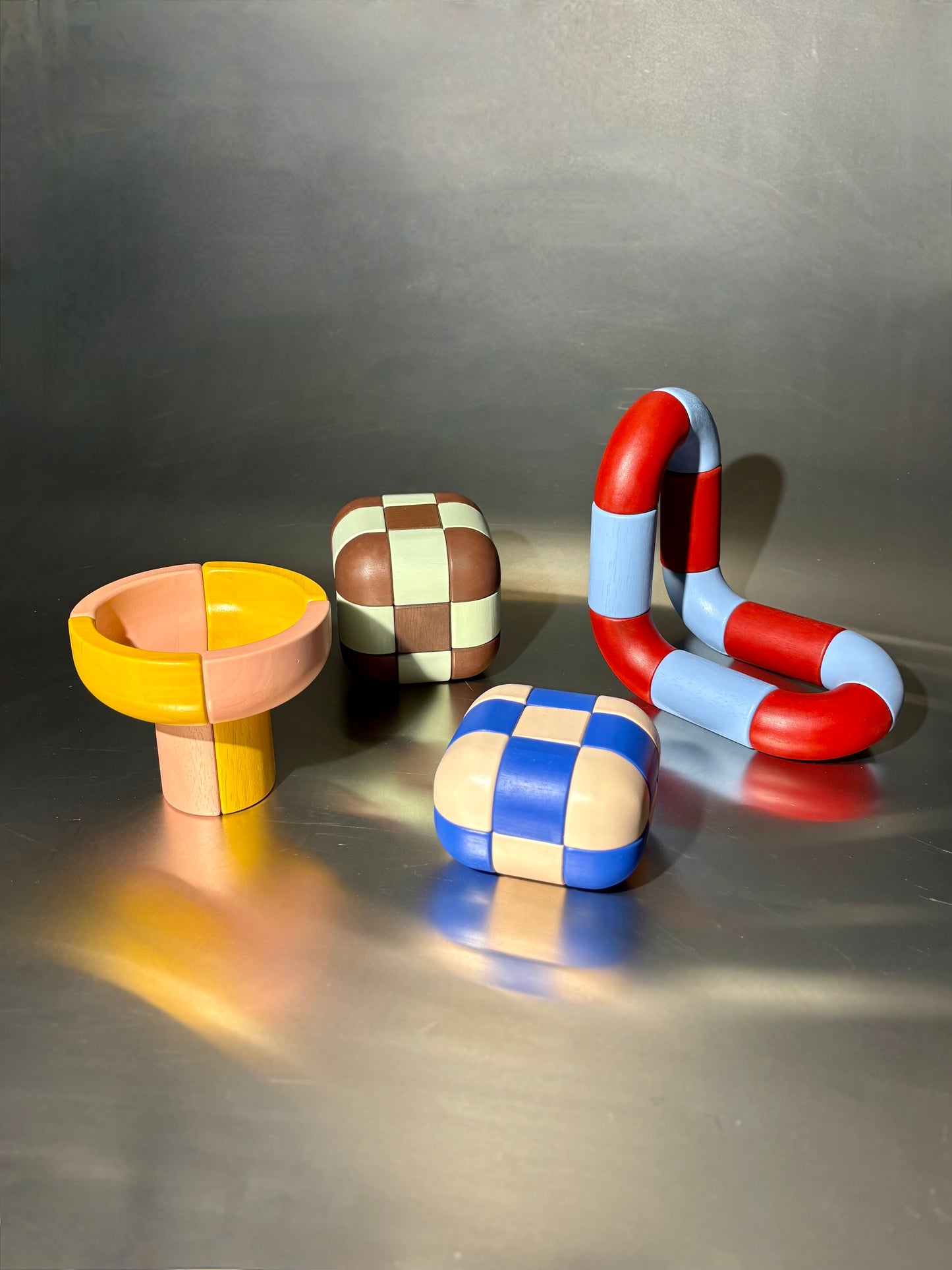 Patched Box – Kobalt