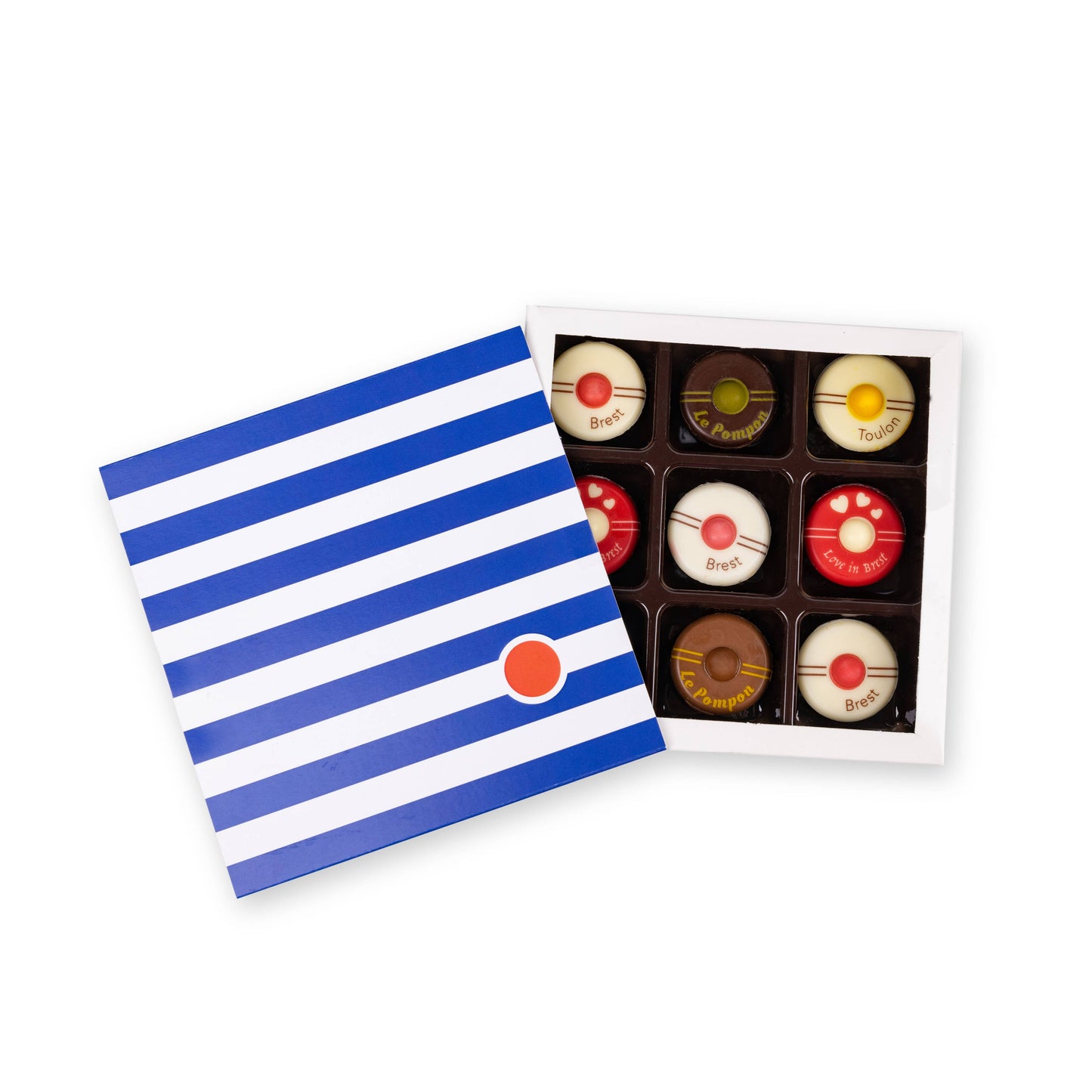 Mariniere Box with 9 Pralines