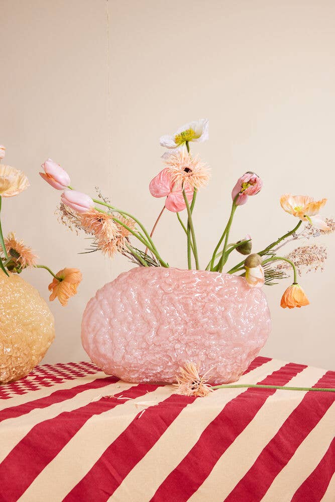 Large Corallo Vase in Pink
