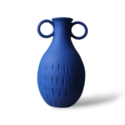 Arcila Vase - Matte Blue