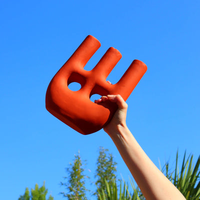 Walili Vase – Matte Terracotta Ceramic