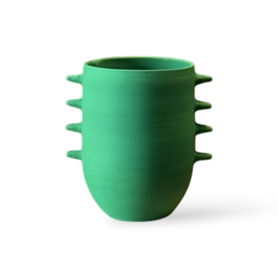Banasa Vase - Matte Green