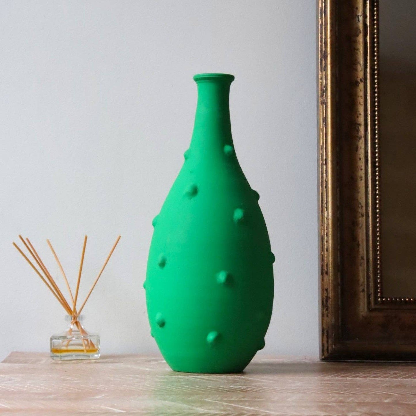 Timgad Vase - Matte Green