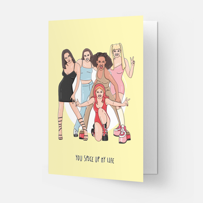 Spice up - greeting card