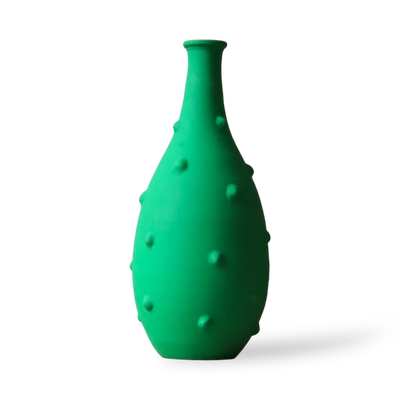 Timgad Vase - Matte Green