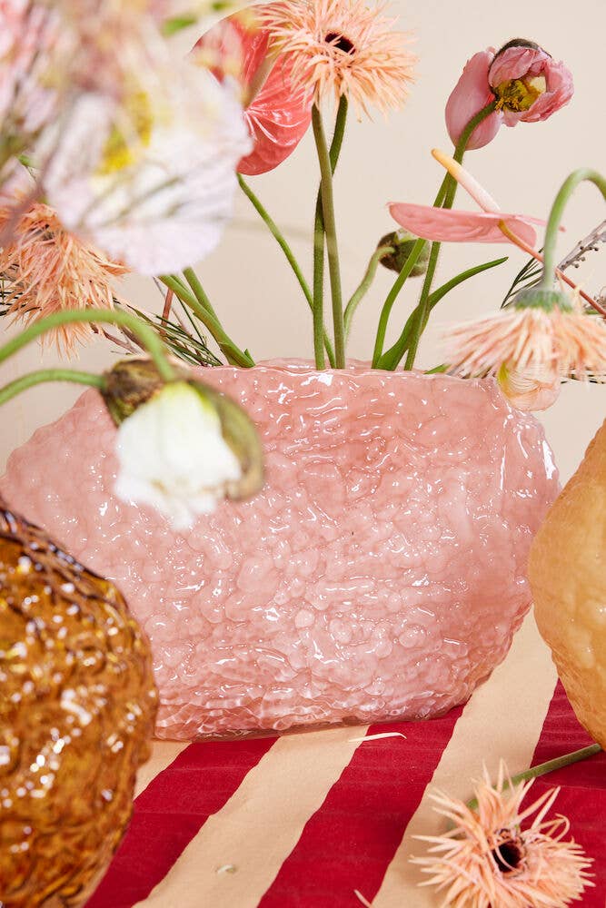 Large Corallo Vase in Pink