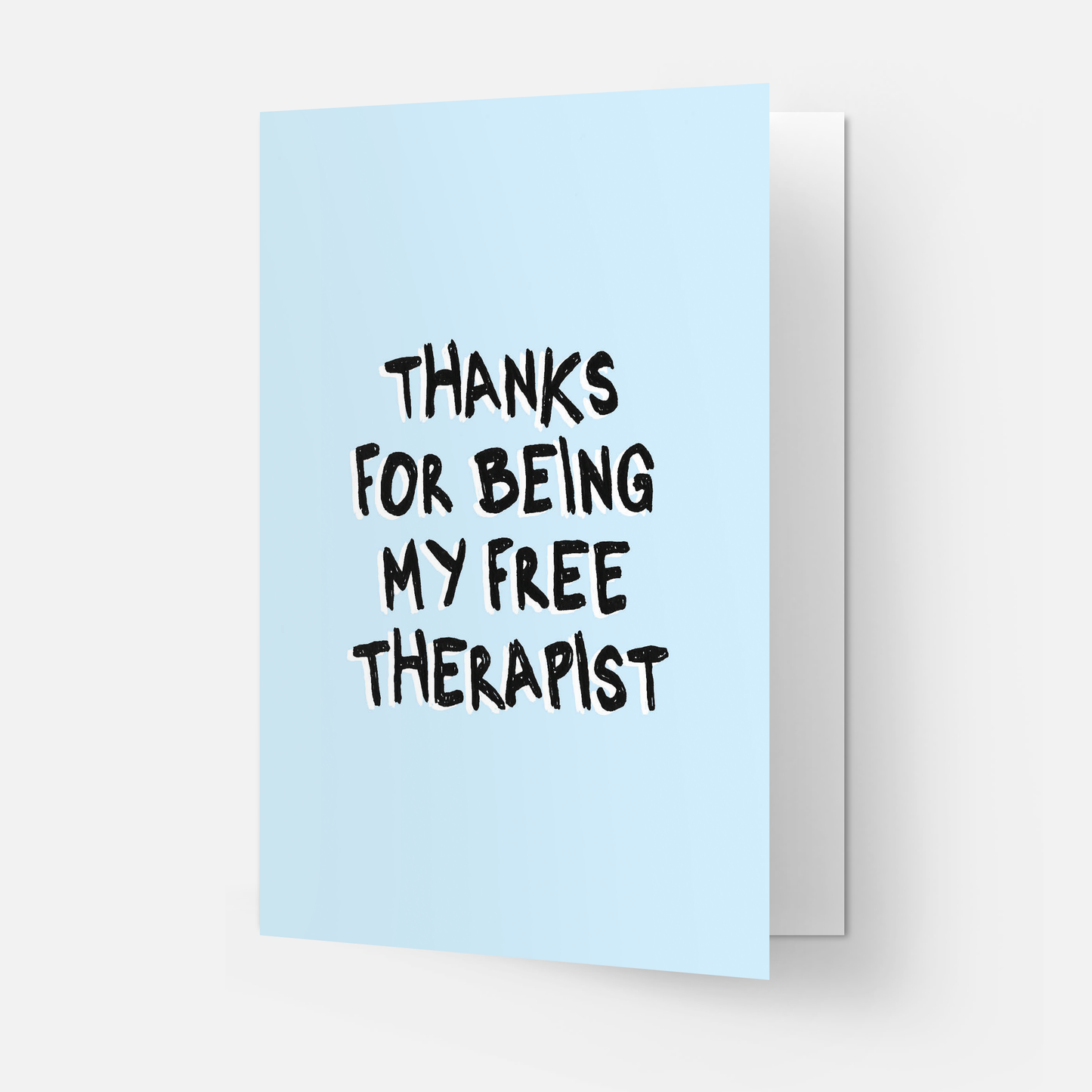Free therapist greeting card