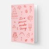 Forever Kinda Thing - wedding greeting card