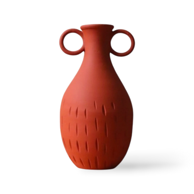Arcila Vase – Matte Terracotta Ceramic