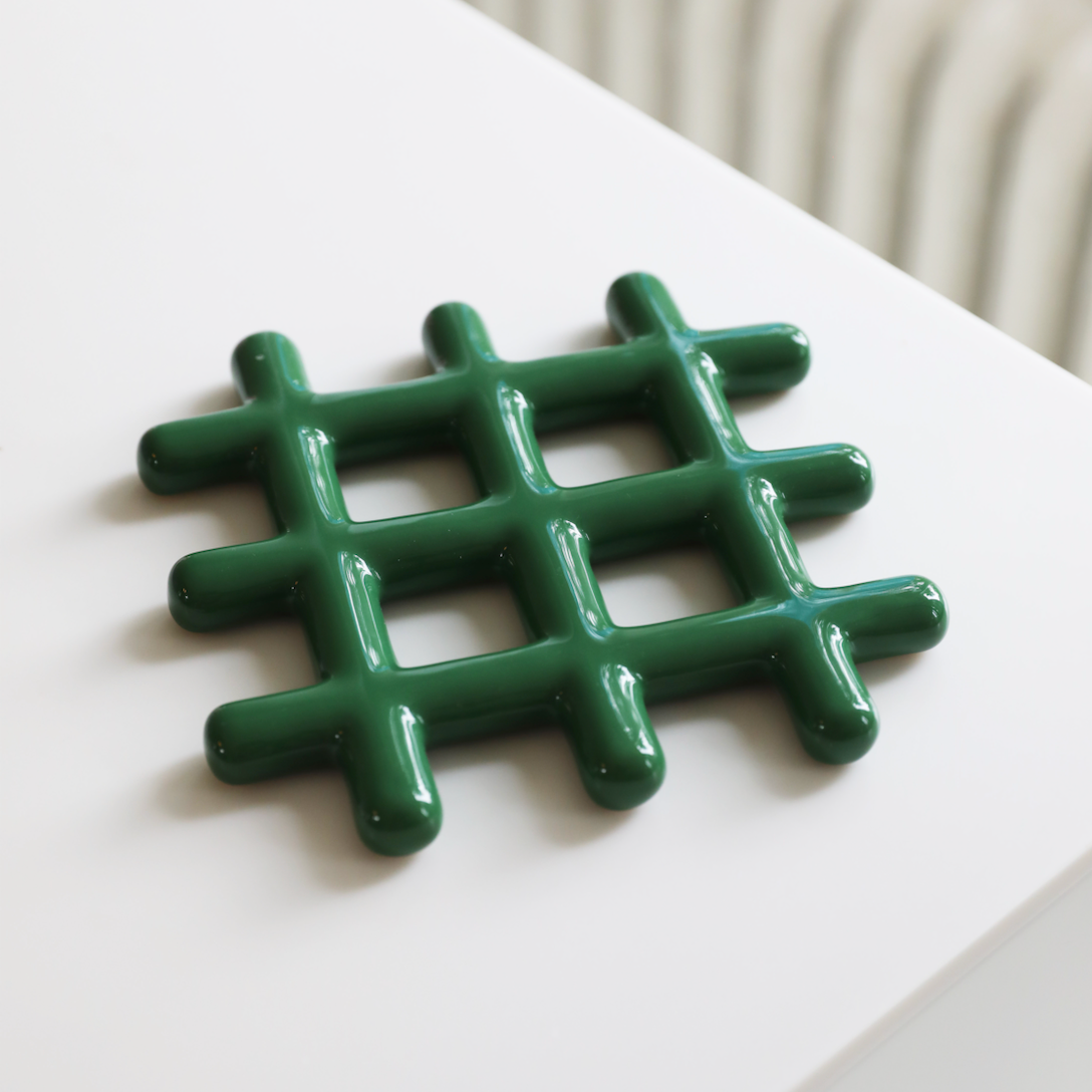 Trivet Grid - Green
