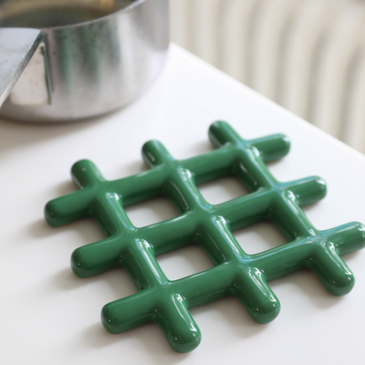 Trivet Grid - Green