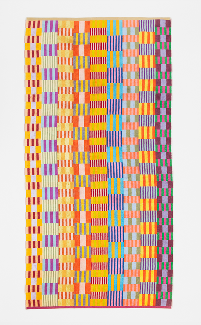 Tulip Quilt Beach Towel #66
