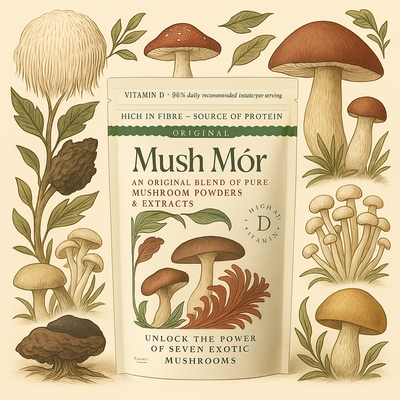 Mush Mór – 7 Mushrooms Cooking Blend