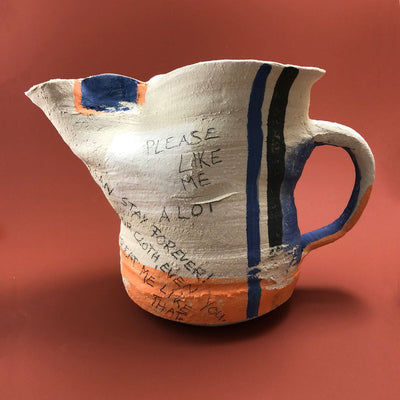 Messages in Clay - Jug by Catharina Sommer