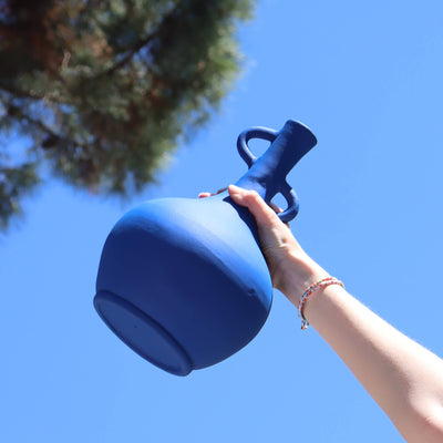 Lixus Vase - Matte Blue