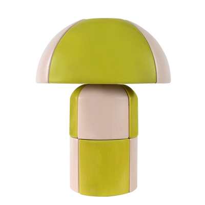 Patched Table Lamp Avocado