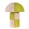 Patched Table Lamp Avocado
