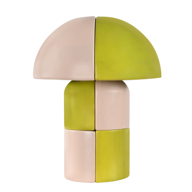Patched Table Lamp Avocado