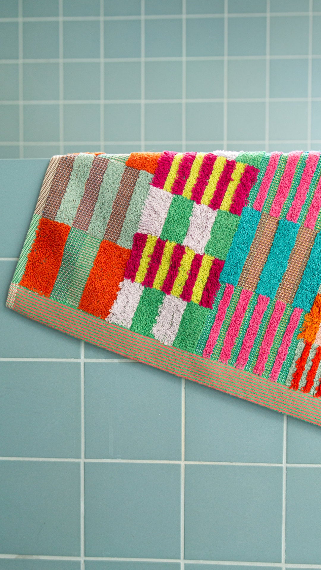 Tulip Quilt Bath Mat #15