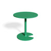 side table by Möbelsohn in grass green on white background
