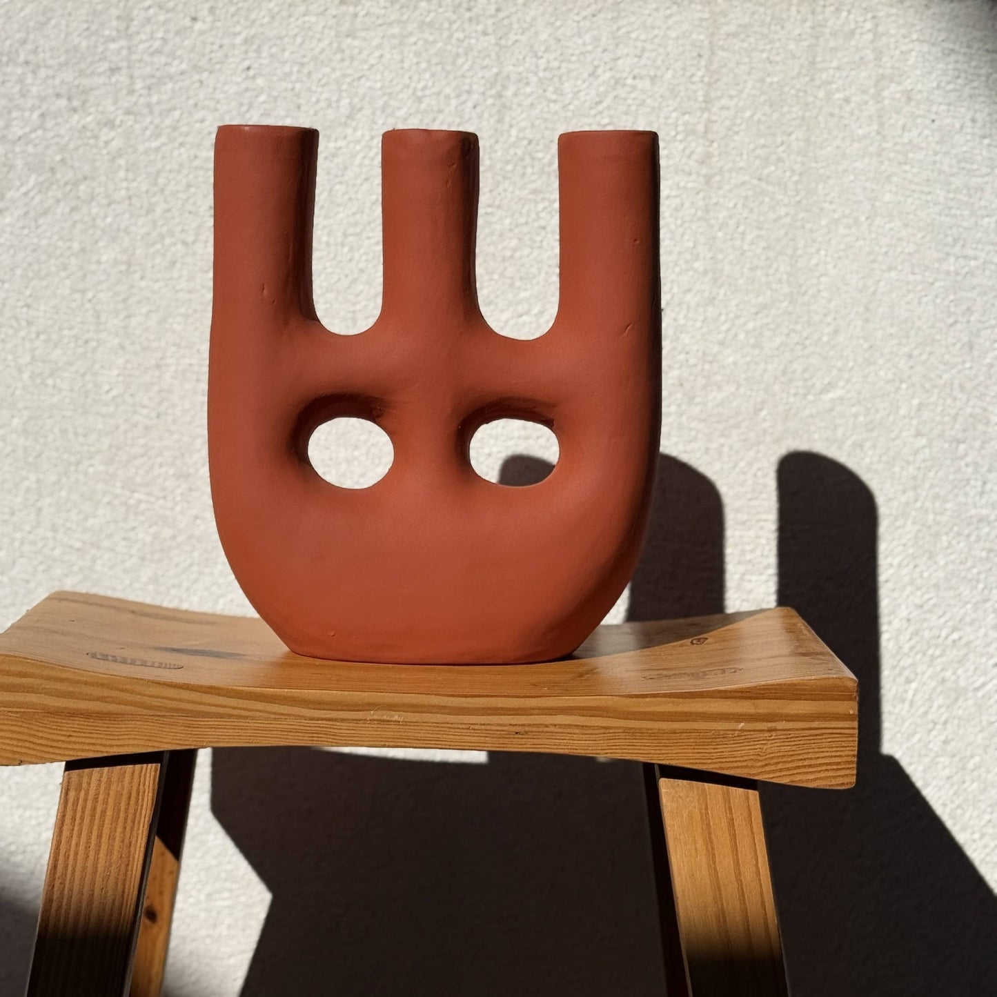 Walili Vase – Matte Terracotta Ceramic