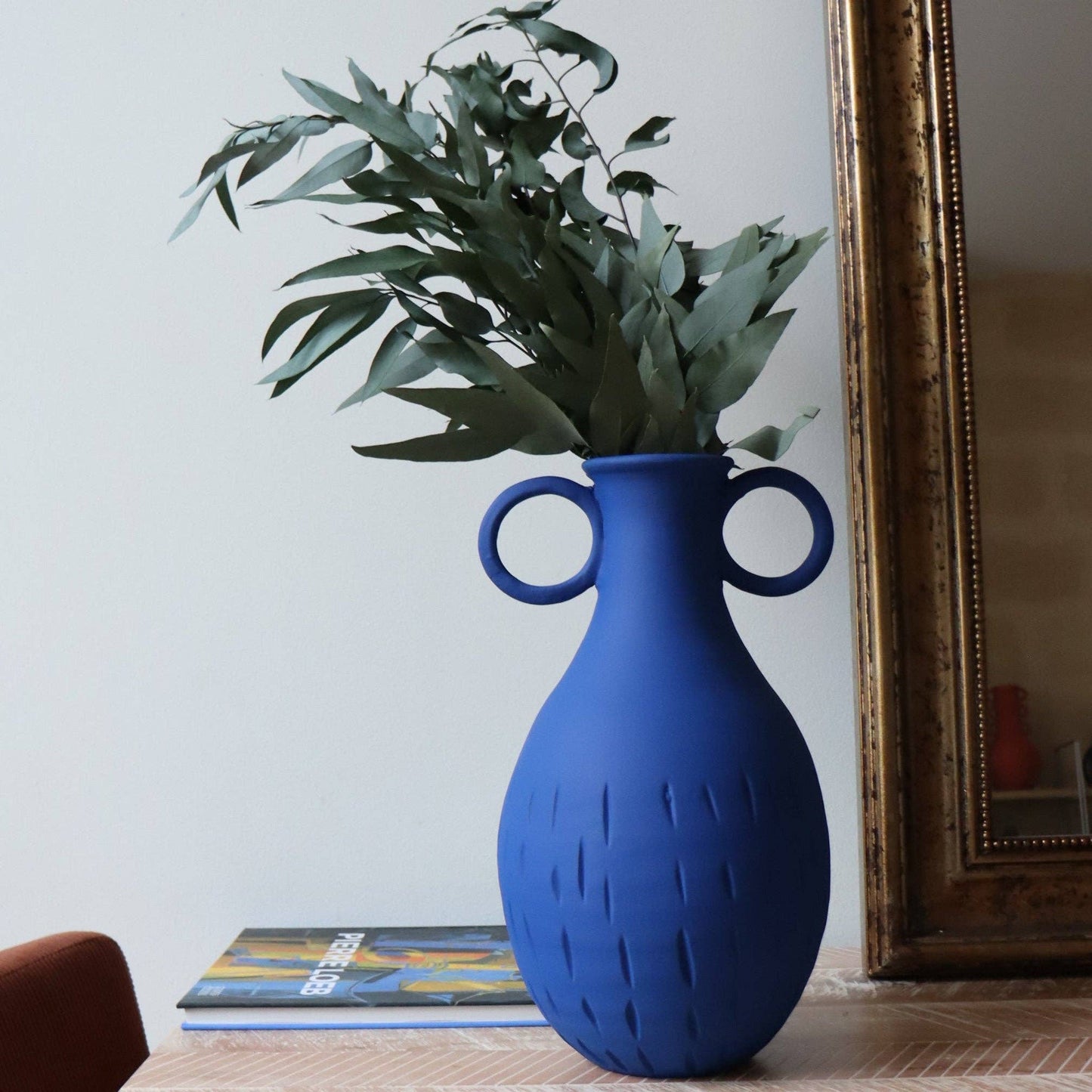 Arcila Vase - Matte Blue