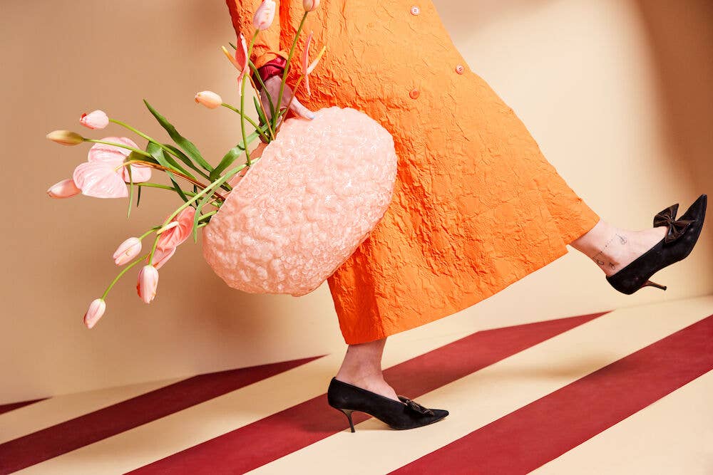 Large Corallo Vase in Pink