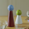 Halma Large Salt & Pepper Mill - Burgundy