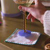 4 ZigZag Cocktail Napkins