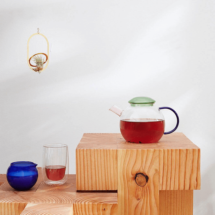 Glass "Bubble" Teapot, Glas Teekanne - designed by Fundamental Berlin, Nave Shop, online concept store