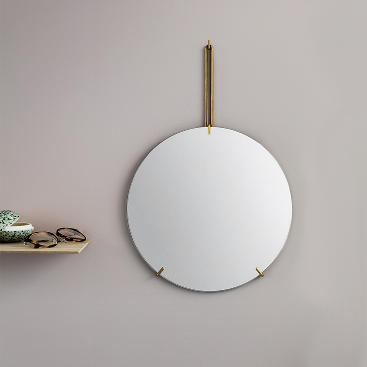 Round and Elegant Wall Mirror, Scandinavian Design by Moebe, Nave Shop, online concept store