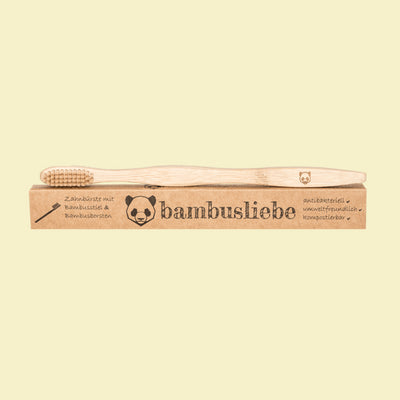 Plastic-Free Bamboo Toothbrush; The Nave Shop