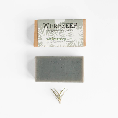 Vetiver Soap Bar;  plastic-free, palm oil free, handmade and organic soap, Nave Shop, online concept store