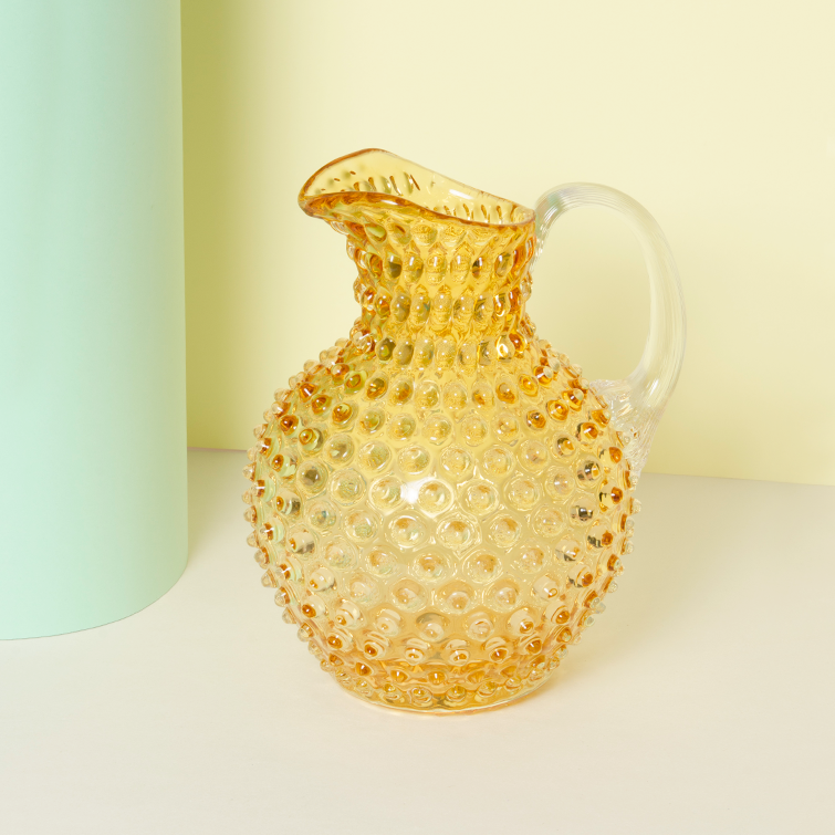 Hobnail jug, glassware by Klimchi Design, NAVE shop - online concept store
