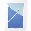 Tennis 2 Cotton Beach Towel and Blanket by Gabriel Nazoa; artist towel collection, designer towels, Nave Shop, online concept store
