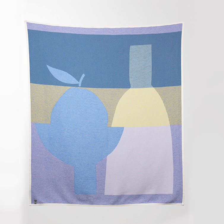 Yellow Orange Cotton Blankets & Throws by Catherine Lavoie; Nave Shop, online concept store
