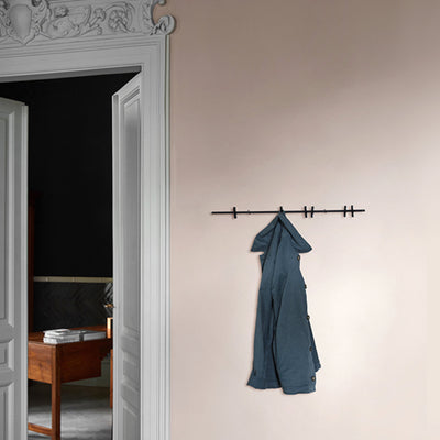 Elegant Black Coat Rack by Moebe Design- Schwarze Garderobe, minimalist scandinavian design by Moebe,- NAVE shop - online concept store