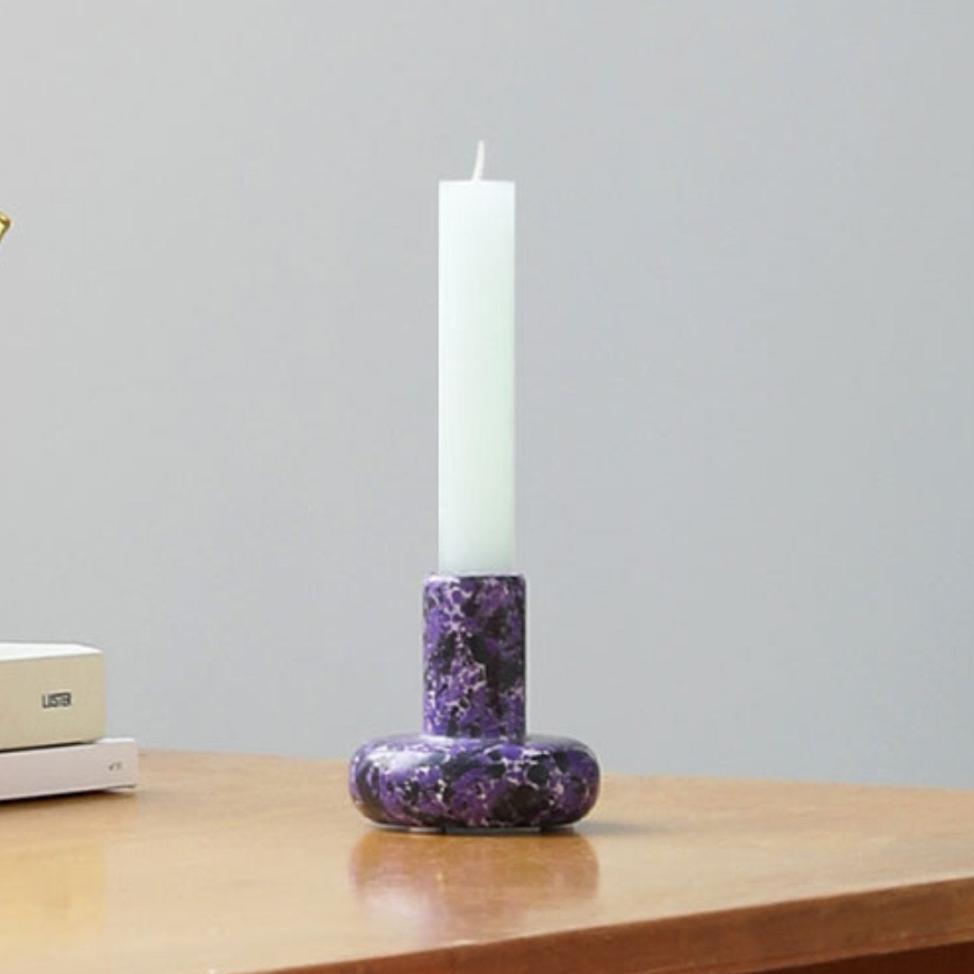 amathyst candle holder - & klevering - nave shop - online concept store