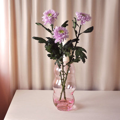 Muse Vase - copper rosé glass vase - fundamental Berlin - nave shop - online concept store