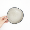 Handmade Ceramics, Medium Plate in Pure White Glaze by Hana Karim - Artisinal Stoneware Plates - NAVE shop - online concept store