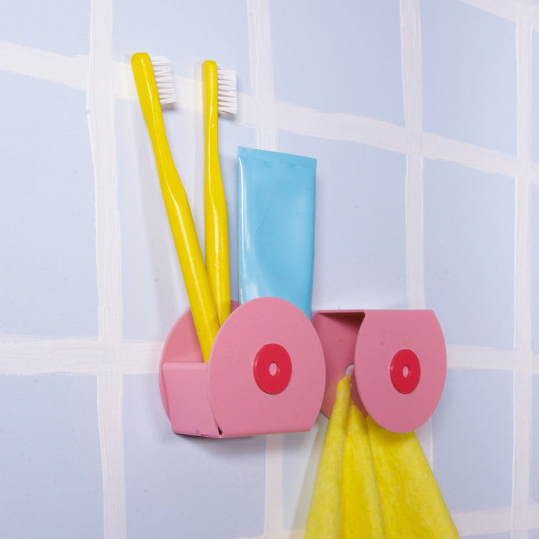 little boob toothbrush holder - bathroom furnishings and accessories - nave shop - studio lecker 